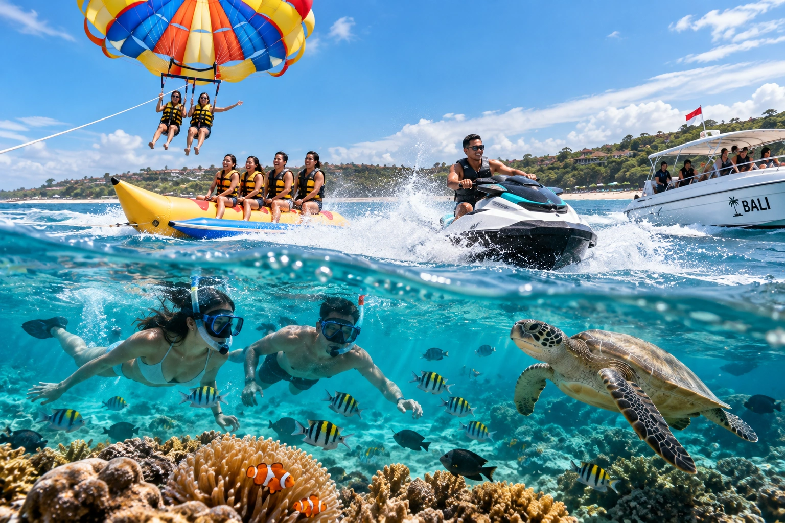 Bali Watersports and Ocean Activities