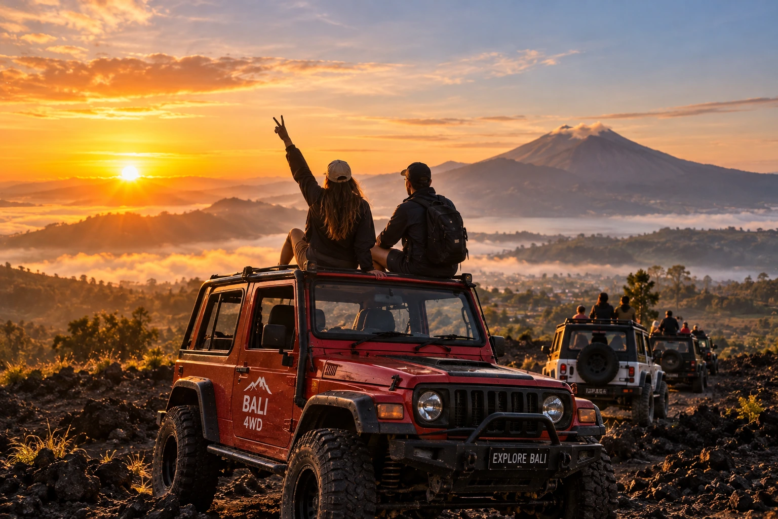 Mount Batur 4WD Jeep Sunrise