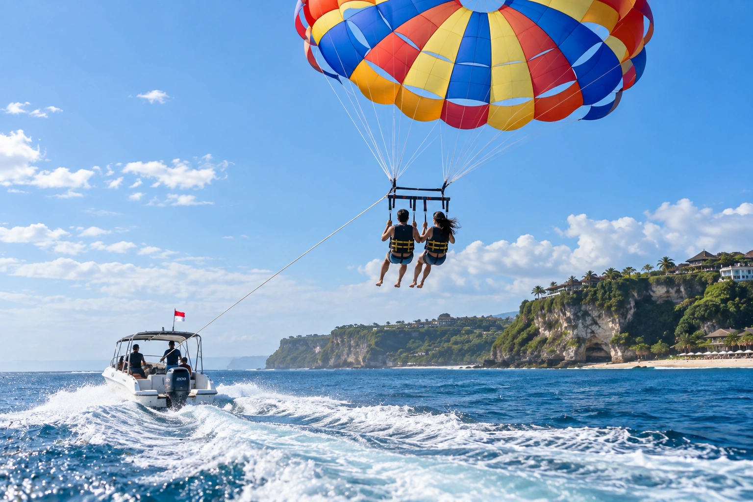 Parasailing Adventure in Bali