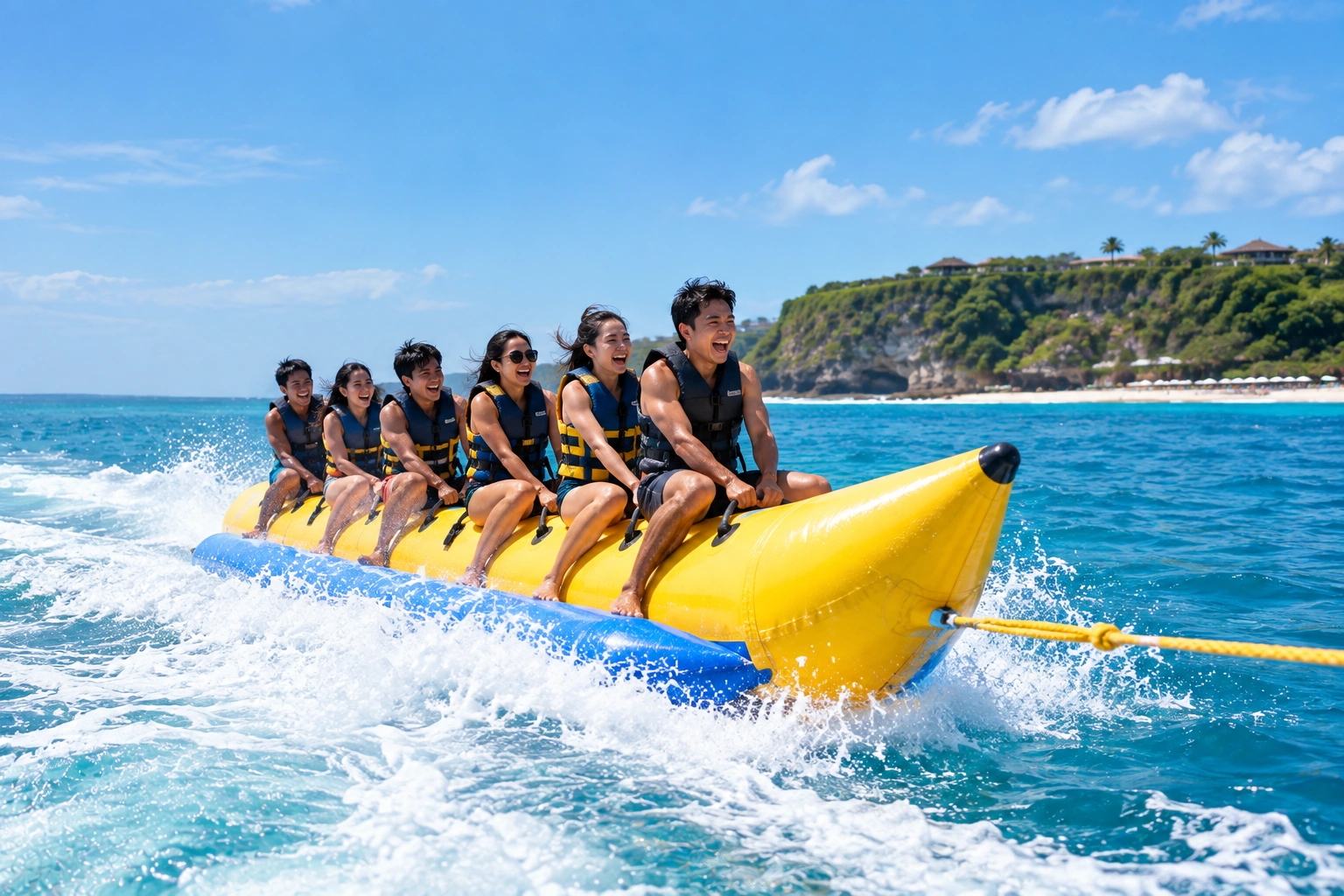 Banana Boat Ride in Bali
