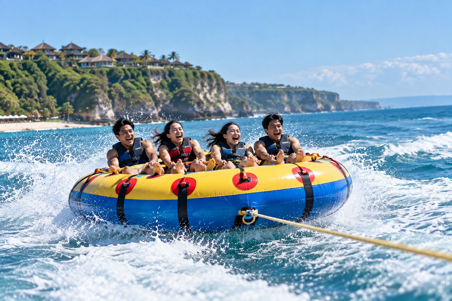Donut Boat Ride in Bali