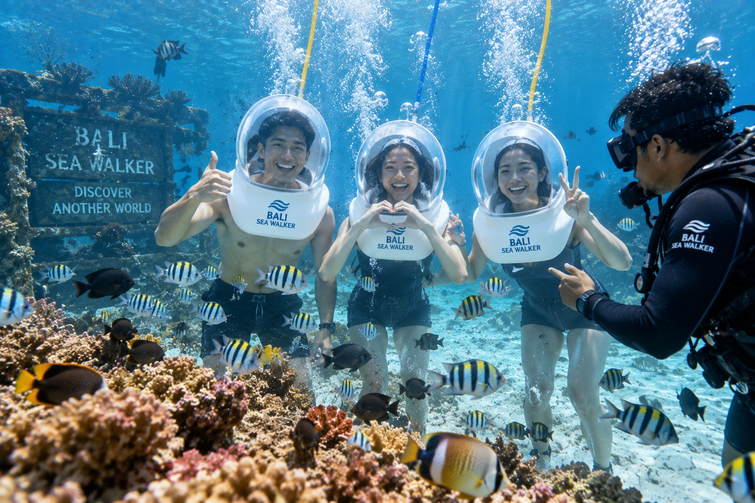 Sea Walker in Bali