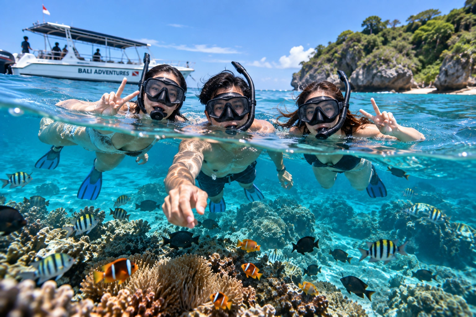 Snorkeling in Bali