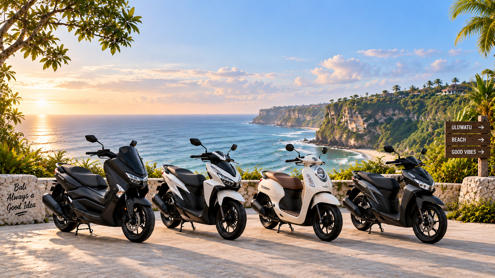 Agastya Scooter Lineup in Bali