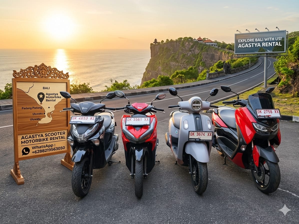 Agastya Premium Scooter Lineup in Bali