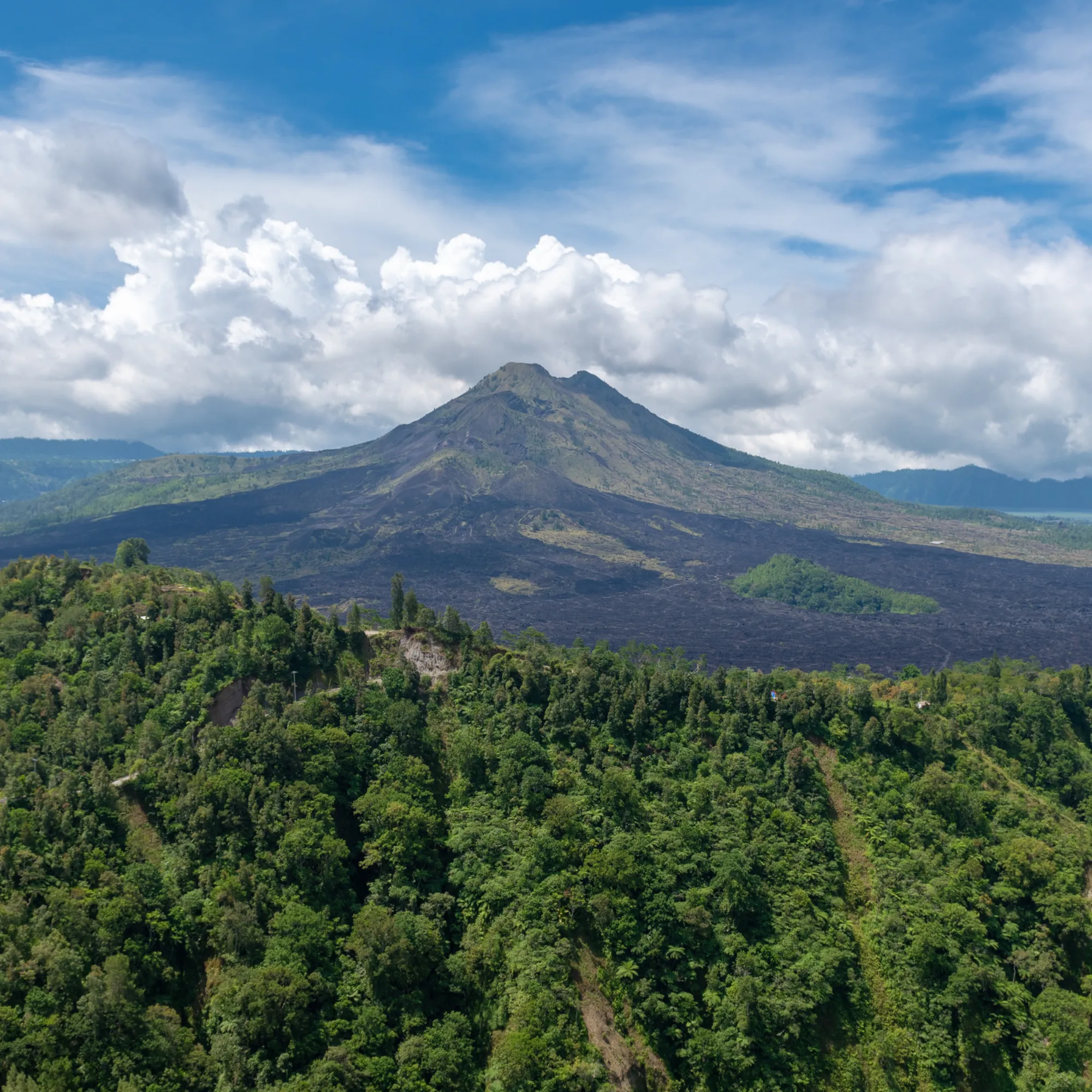 Kintamani mountain landscape