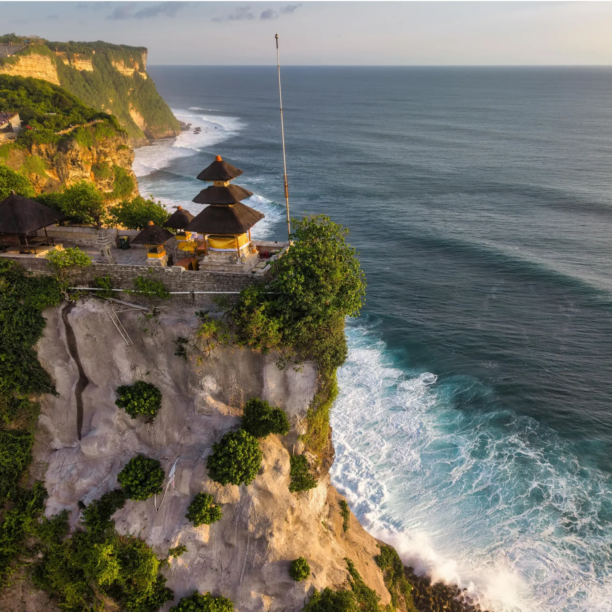 Uluwatu cliff coastline