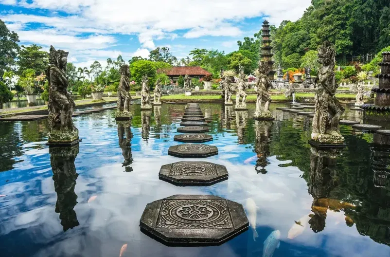 Illustrative photo for Tirta Gangga: stone pools and gardens