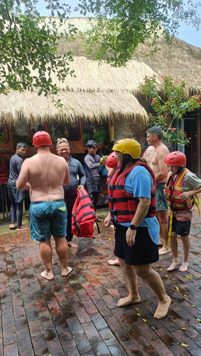 Tubing with Anom's Real Bali Tours