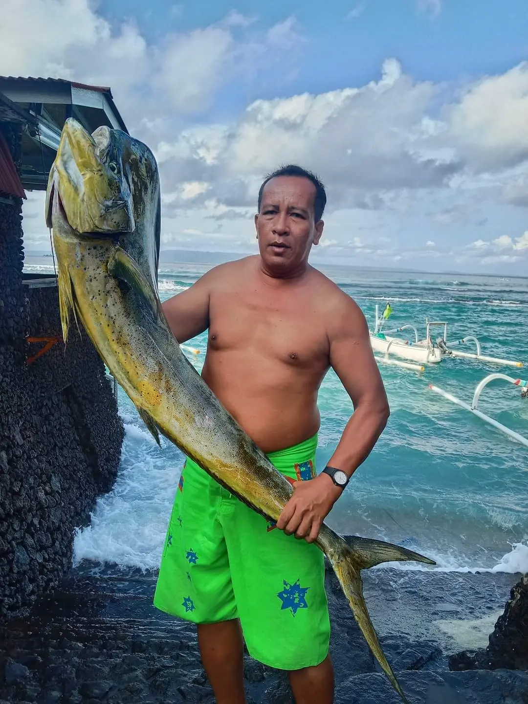 Coastal fishing trip
