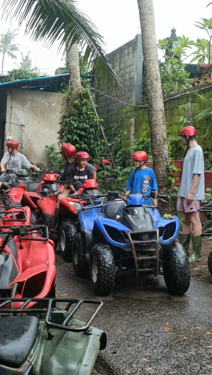 ATV adventure on the trail