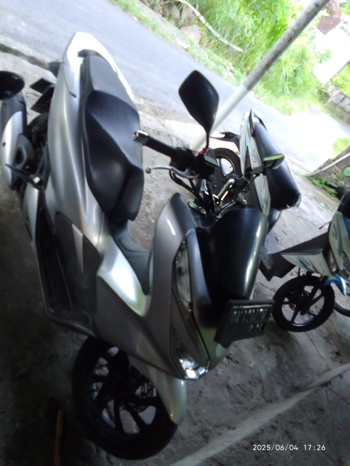 Scooter ready for rental around Amed