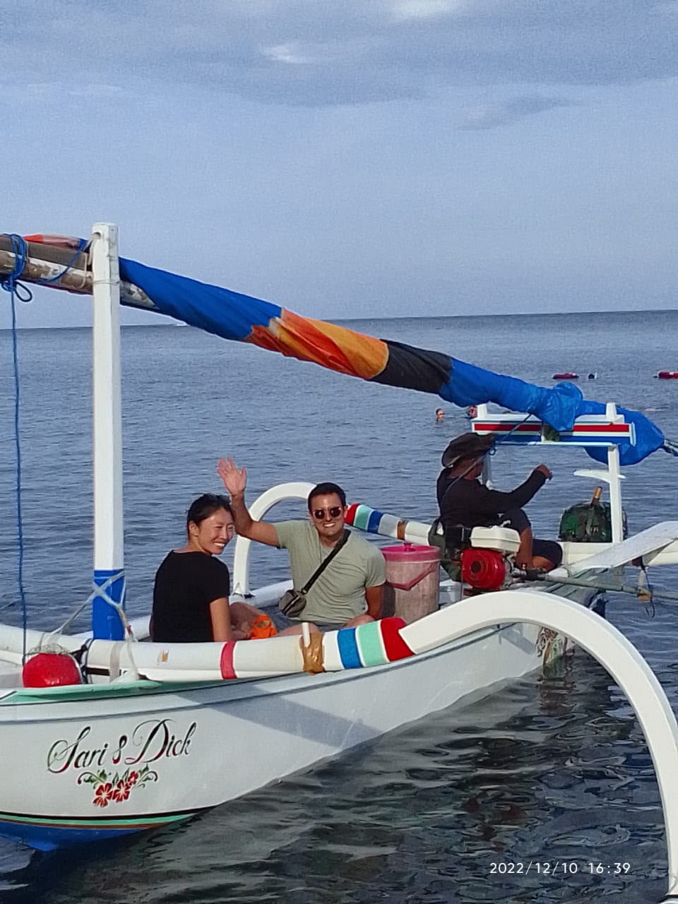 Traditional boat experience along a quiet tropical coastline