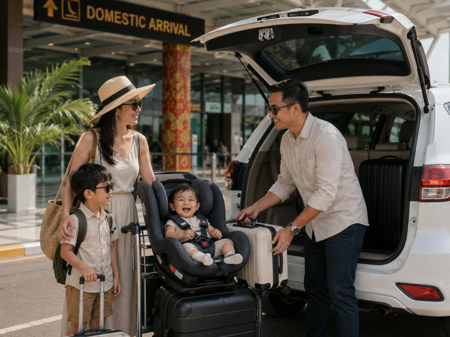 Bali Airport Transfer Family & Baby