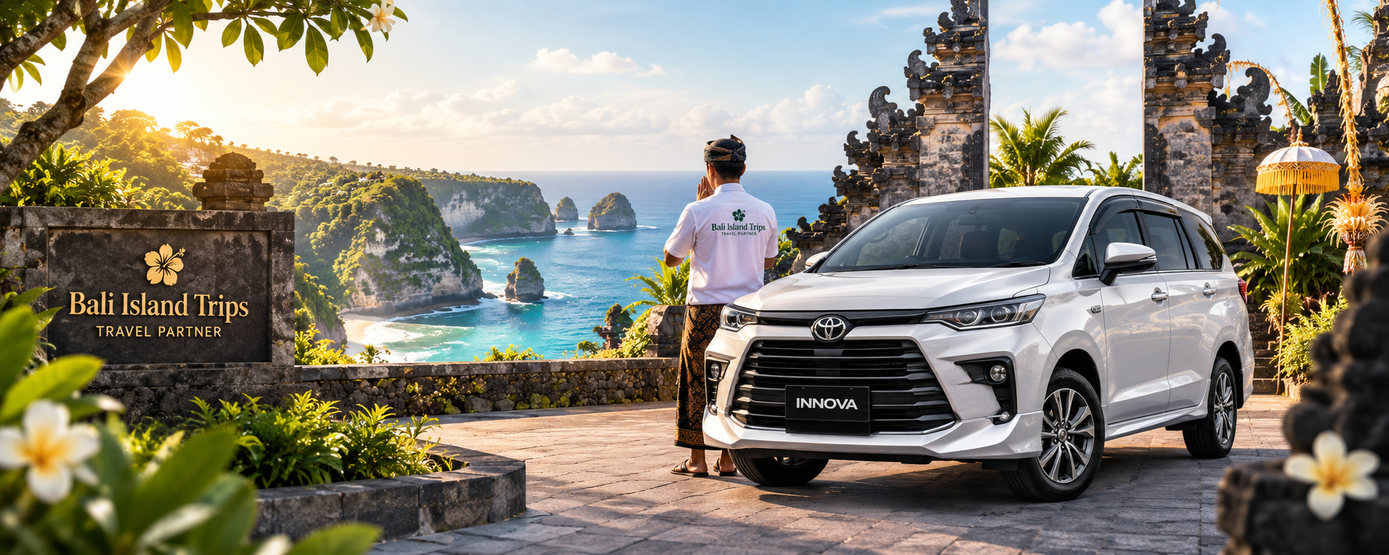 Bali Private Driver Scenic Background