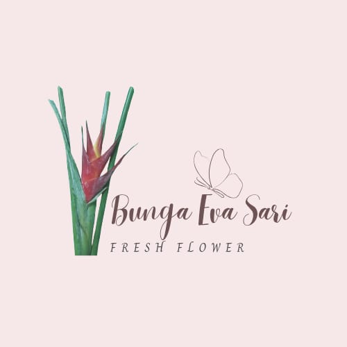 Toko Bunga Evasari Fresh Flower Logo