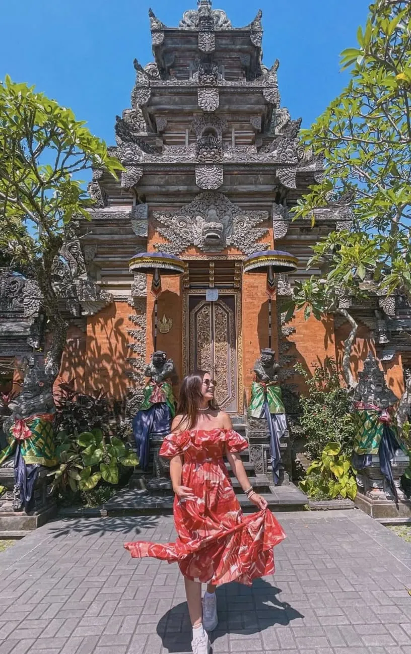 Arte y palacio en Ubud