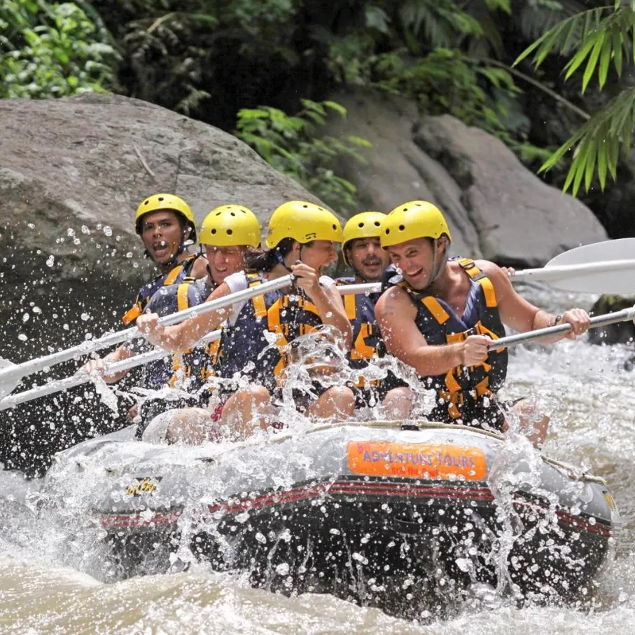 Rafting en los ríos de Bali