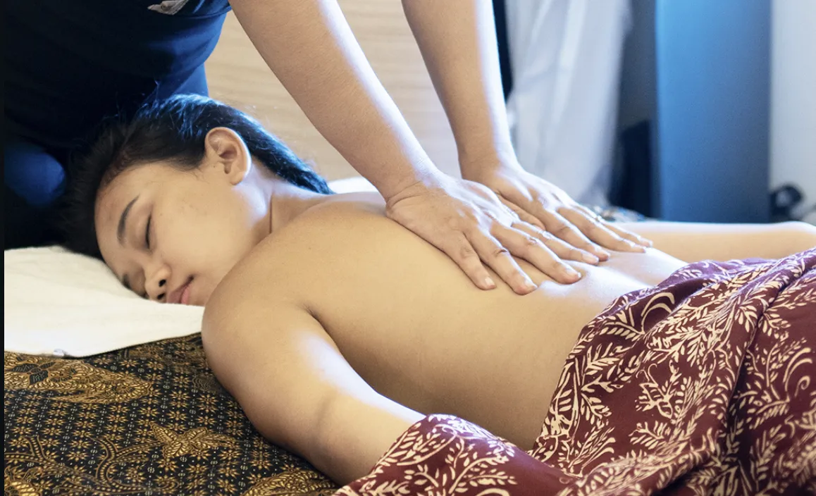 Spa treatment room