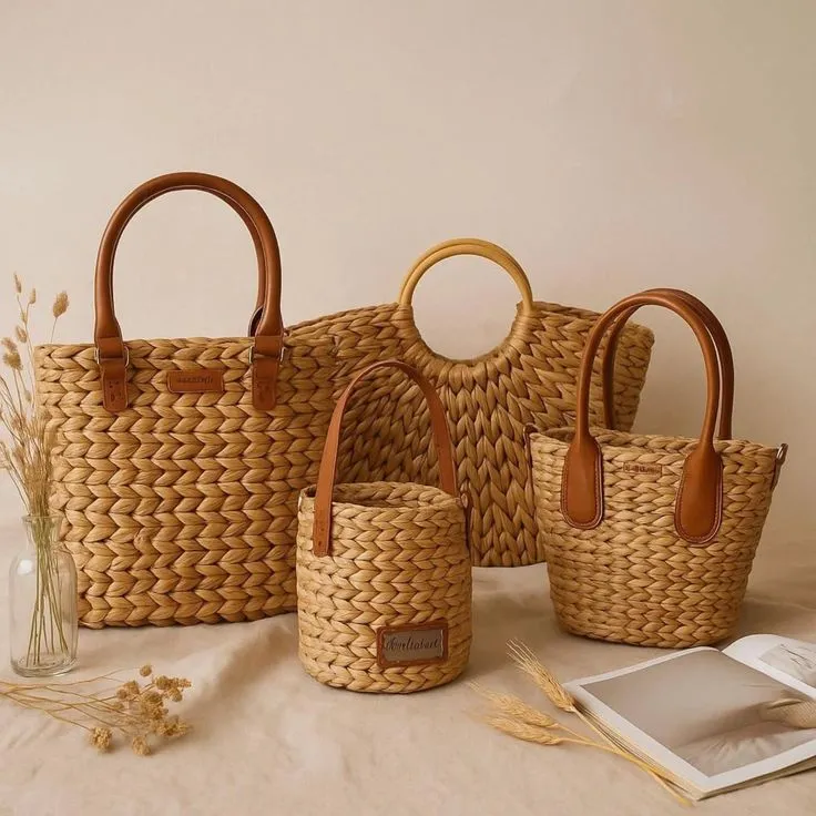 Handcrafted woven basket