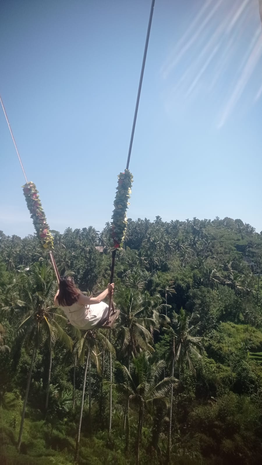 Highway with vehicles in Bali