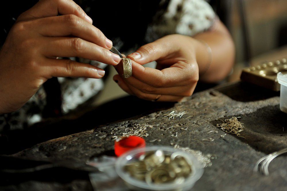 Celuk Village Silver Jewelry