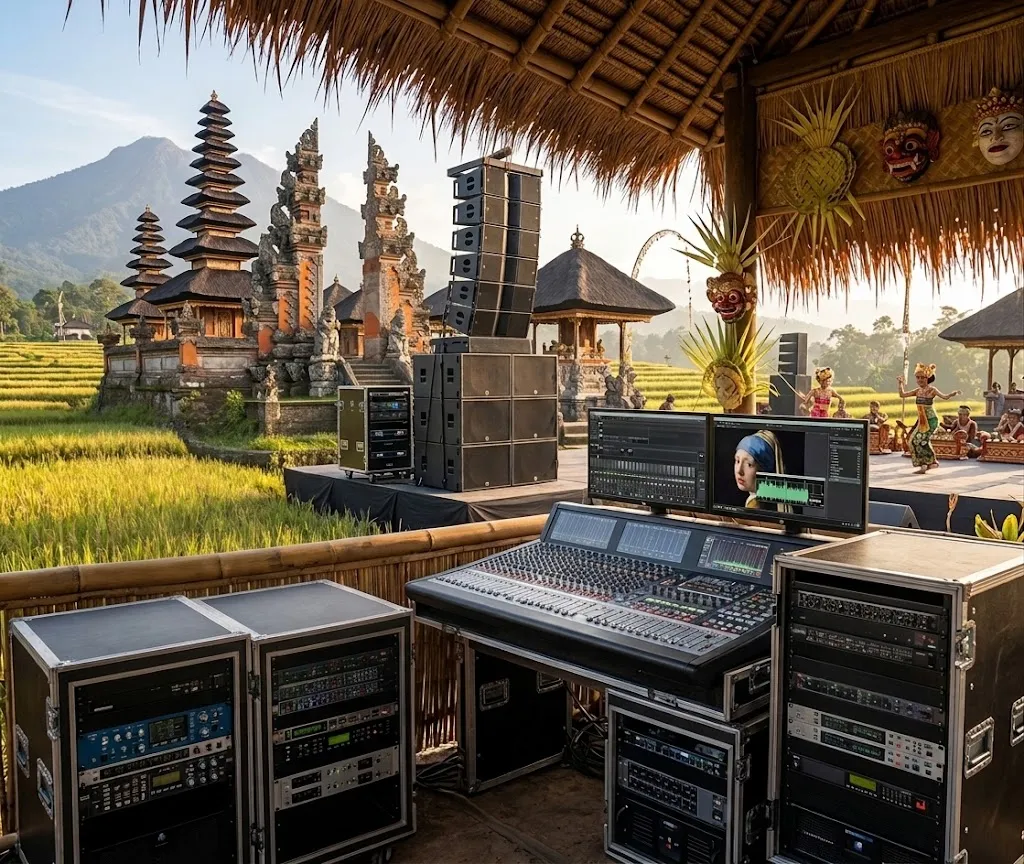 Professional audio equipment and speakers