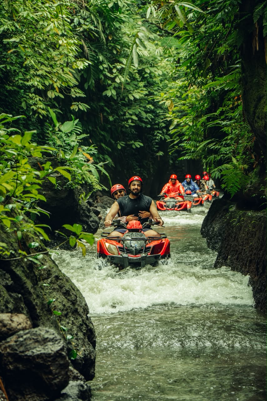 ATV and rafting combo adventure