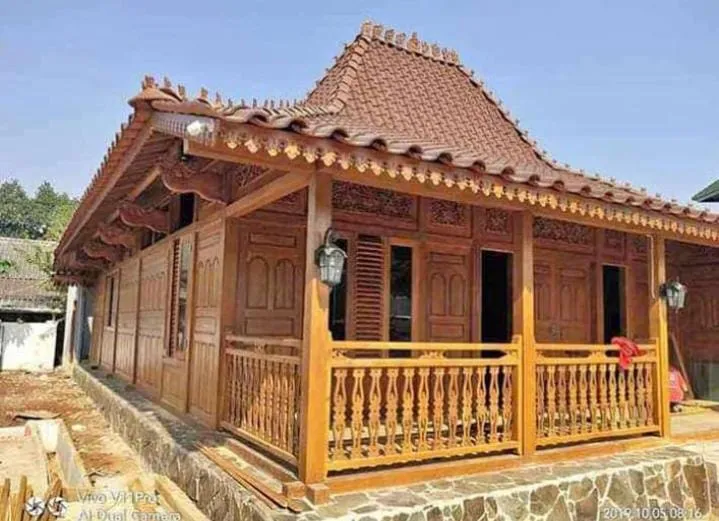 Limasan wooden house