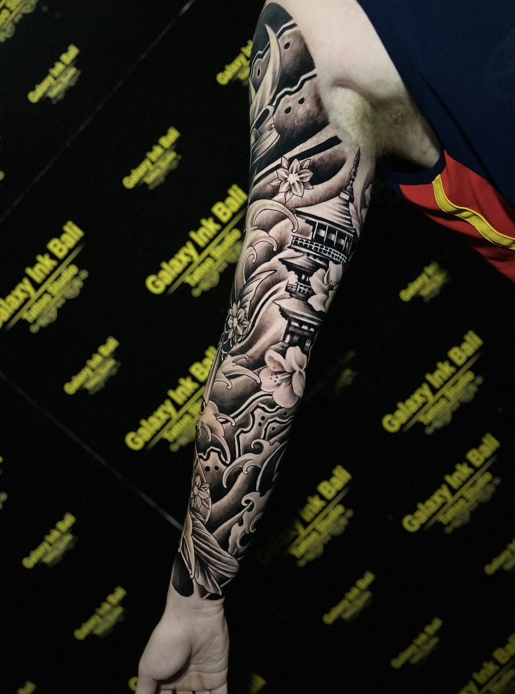 Full sleeve tattoo