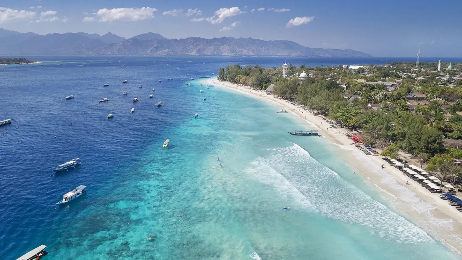 Snorkeling near Gili Trawangan