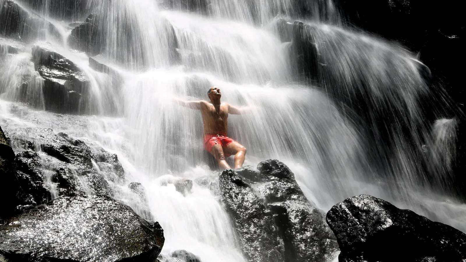 Water and landscape for a Bali waterfalls trip