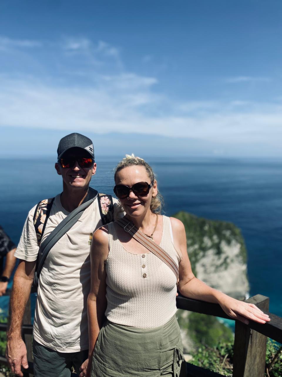 Island tour scenery around Bali, Nusa Lembongan, and Nusa Penida