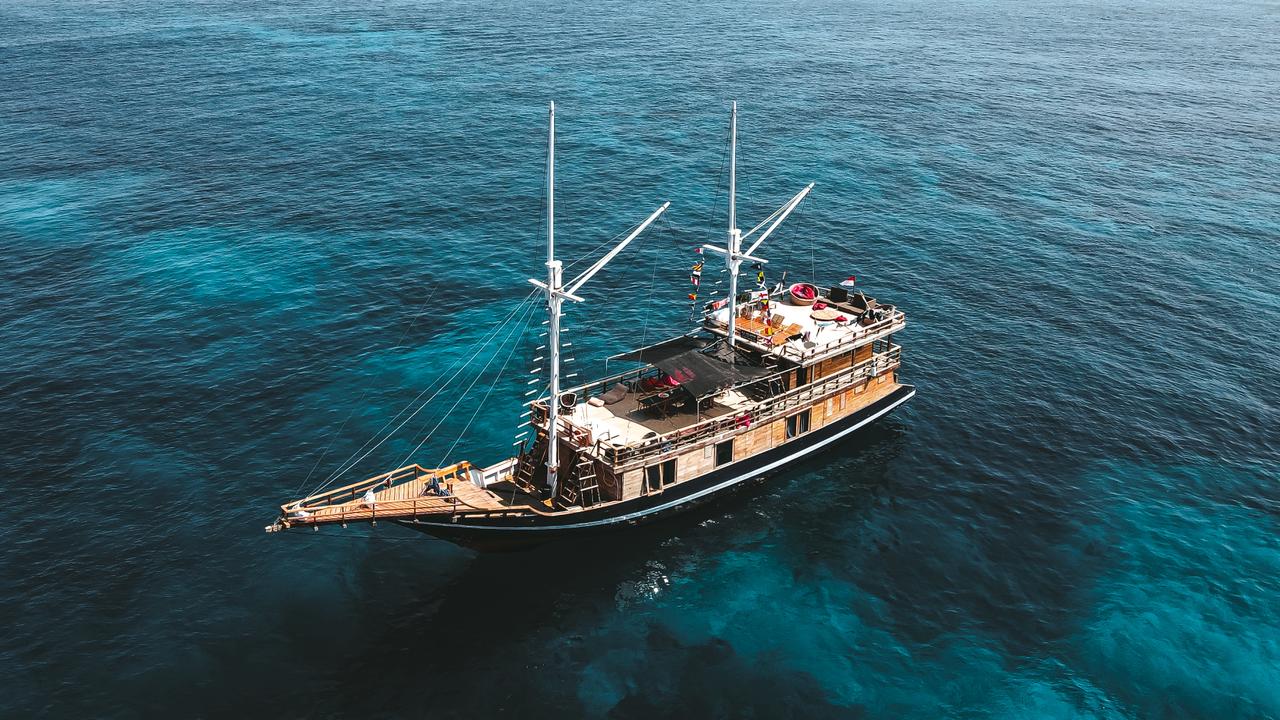 Traditional Phinisi Sailing Boat