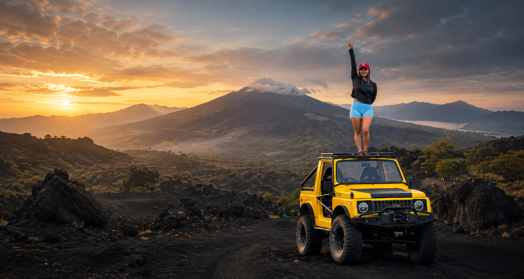 Jeep Tour Batur - Yellow Jeep Adventure