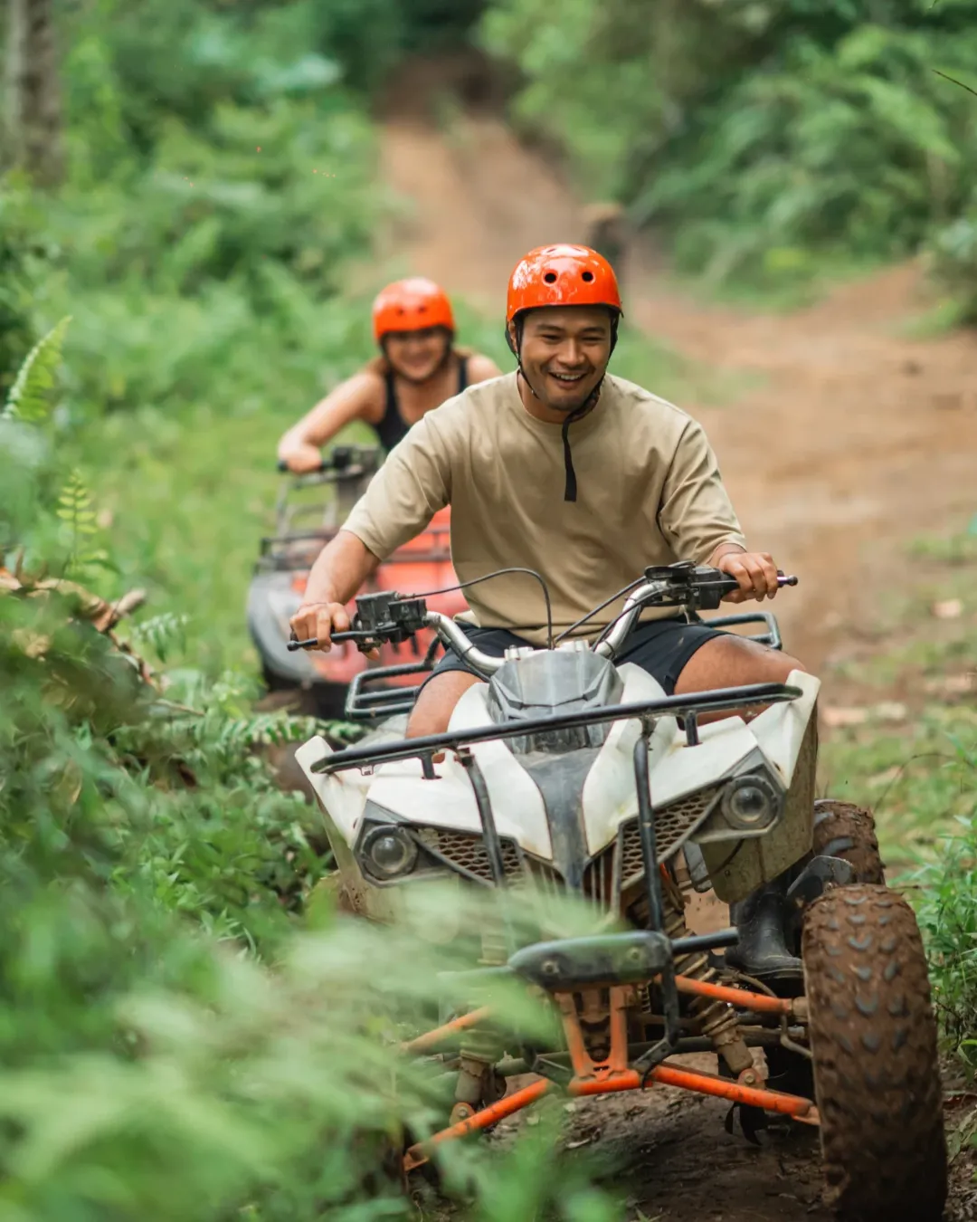 White water rafting on an adventure tour in Bali
