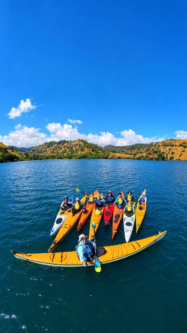 Kayaking Sumba waters