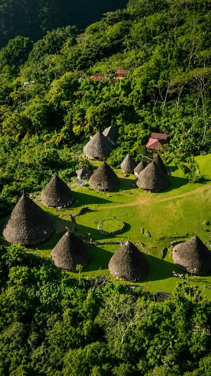 Traditional village Flores