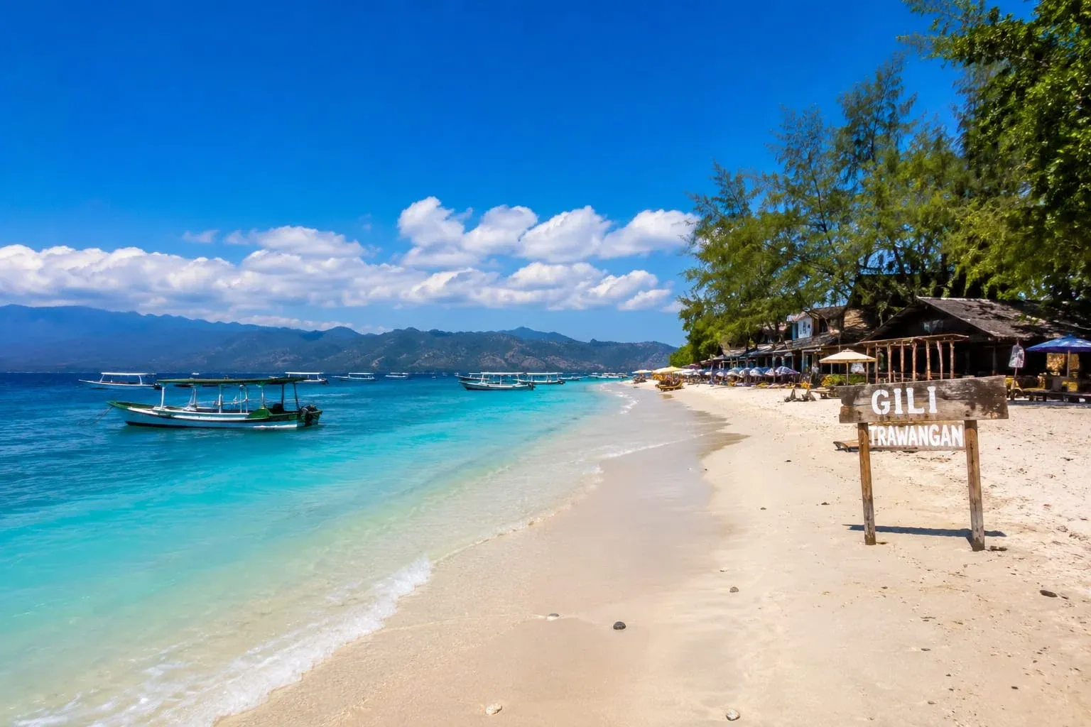 Gili Trawangan beach