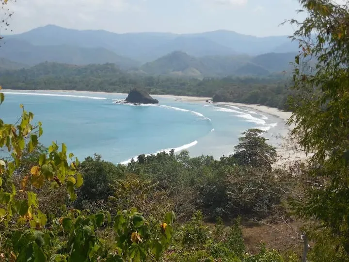 Sandy beach in Central Sumba