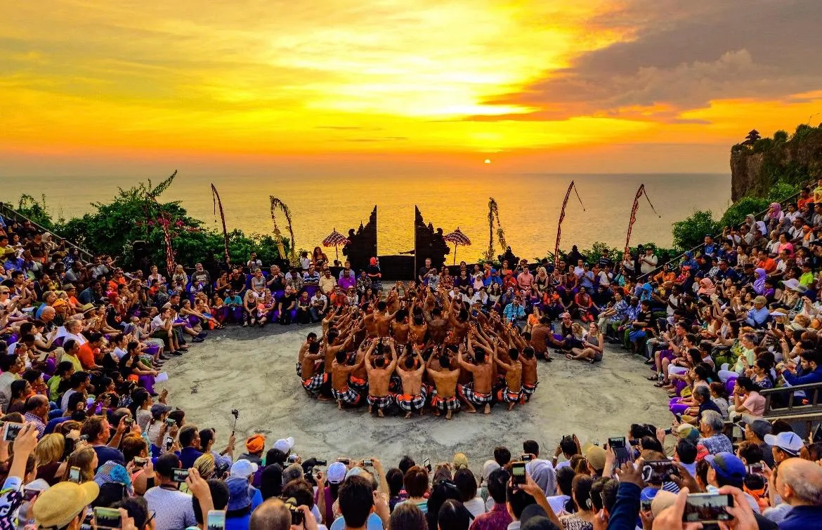 Bali at dusk