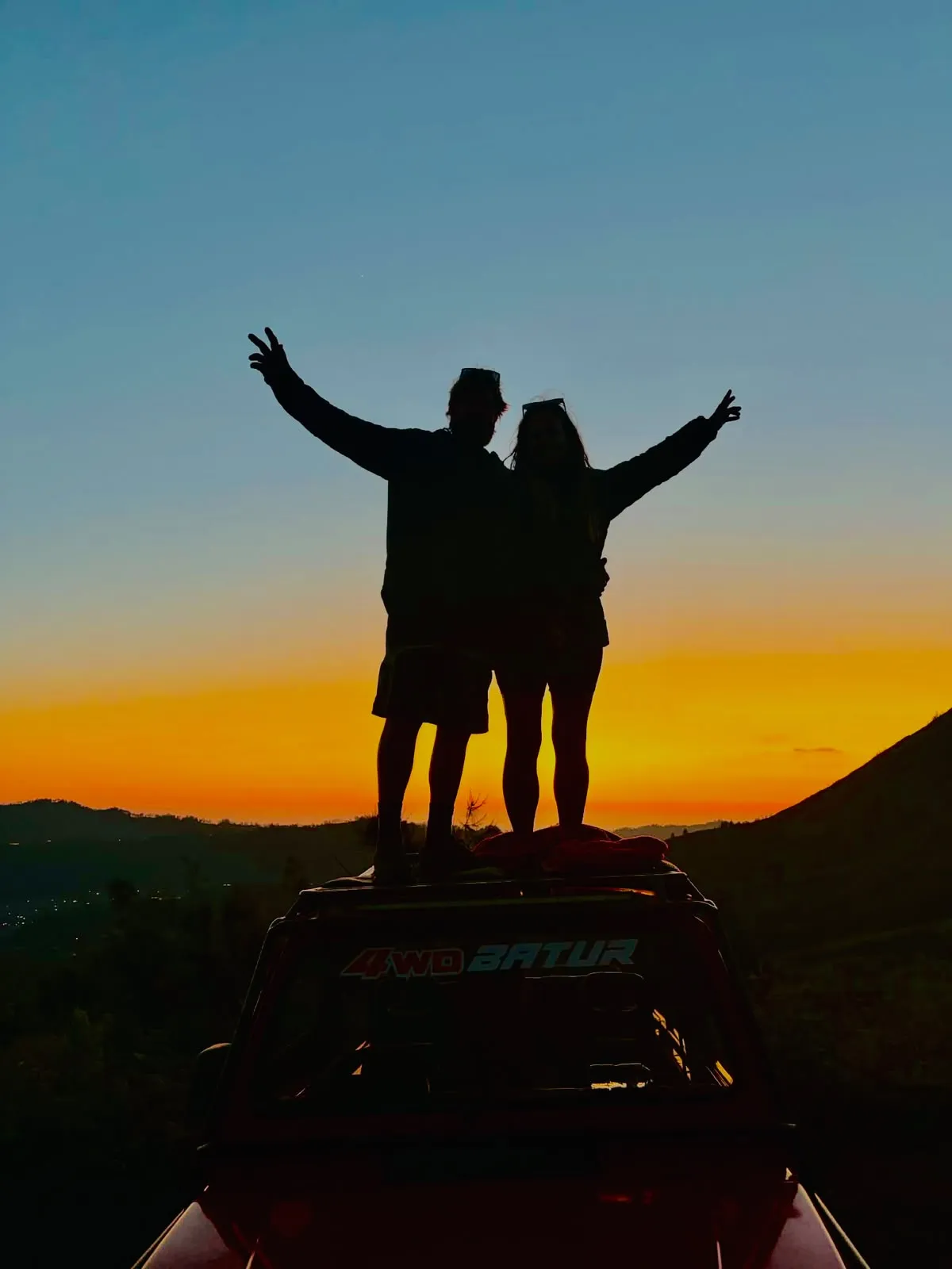 Jeep sunrise viewpoint