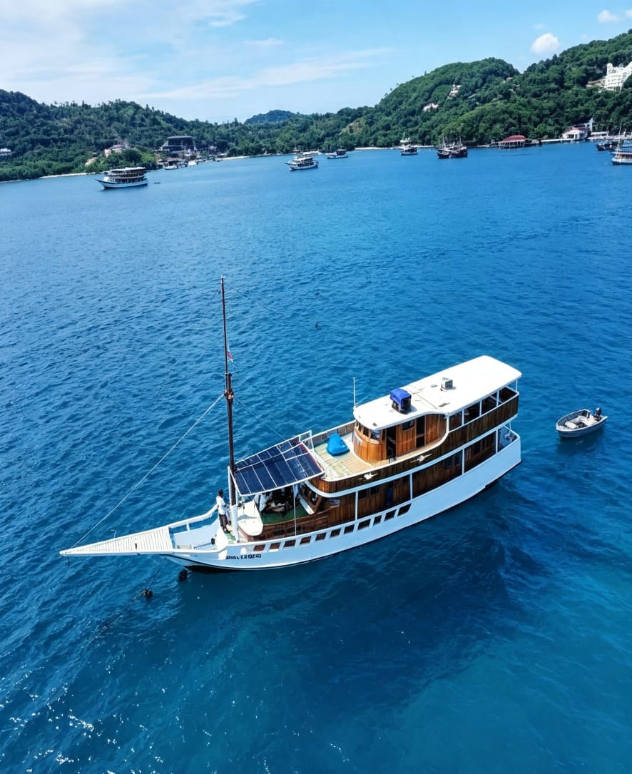 Labuan Bajo landscape and islands