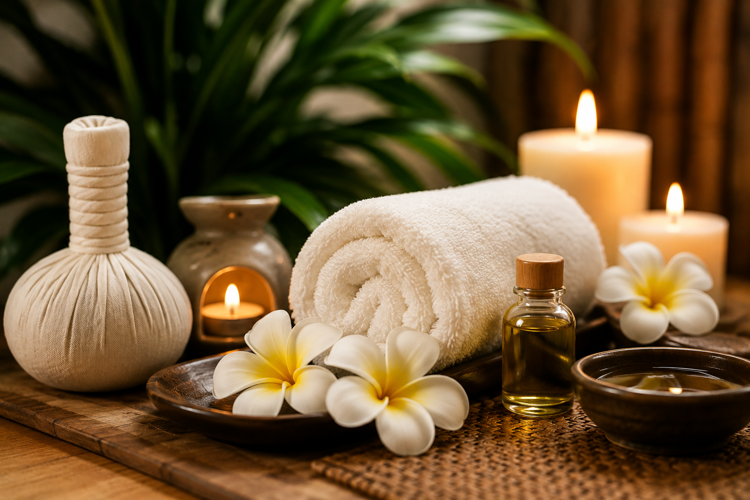 Terapis Serenity Spa memberikan perawatan spa profesional