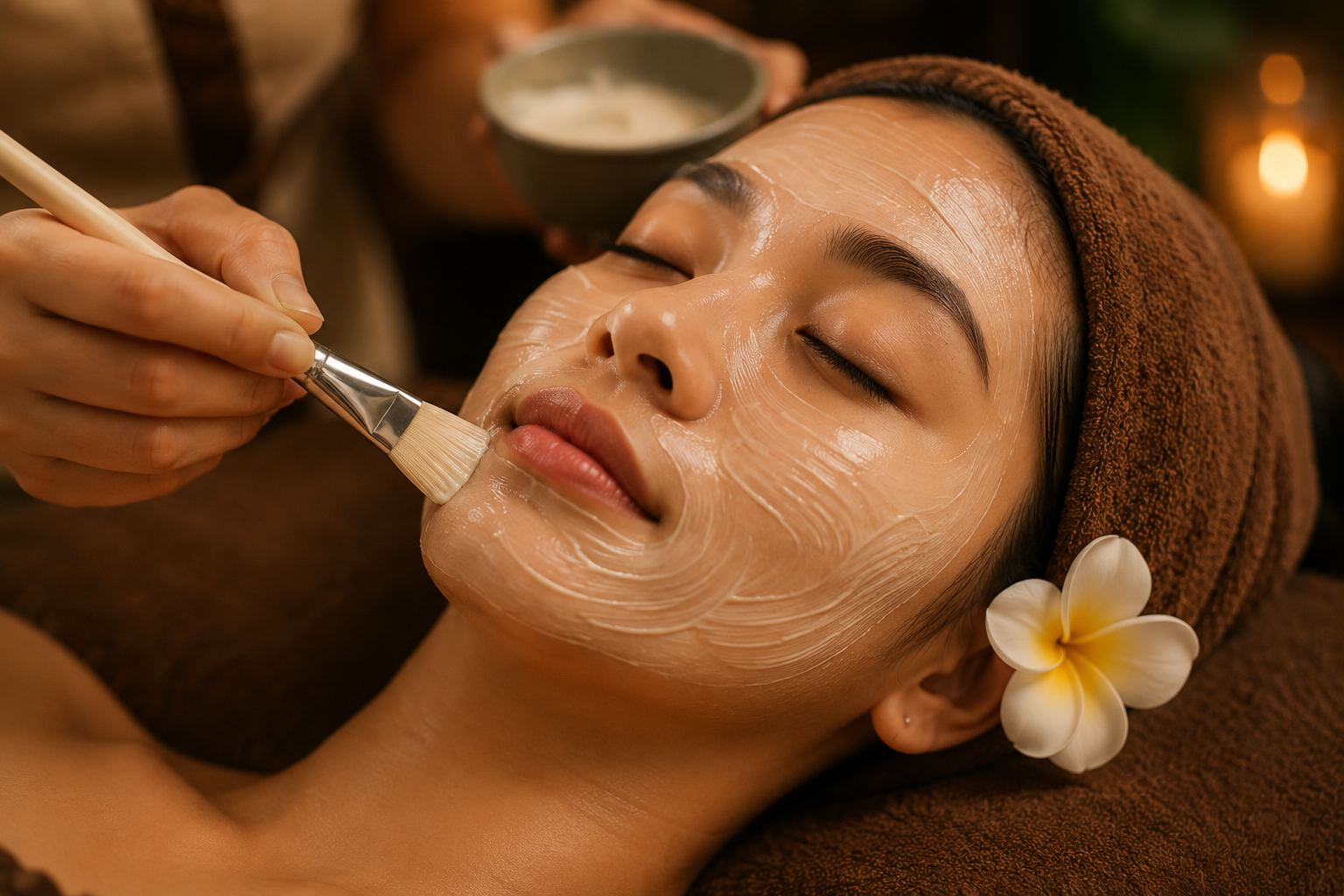 Beauty treatments - facial dan body scrub