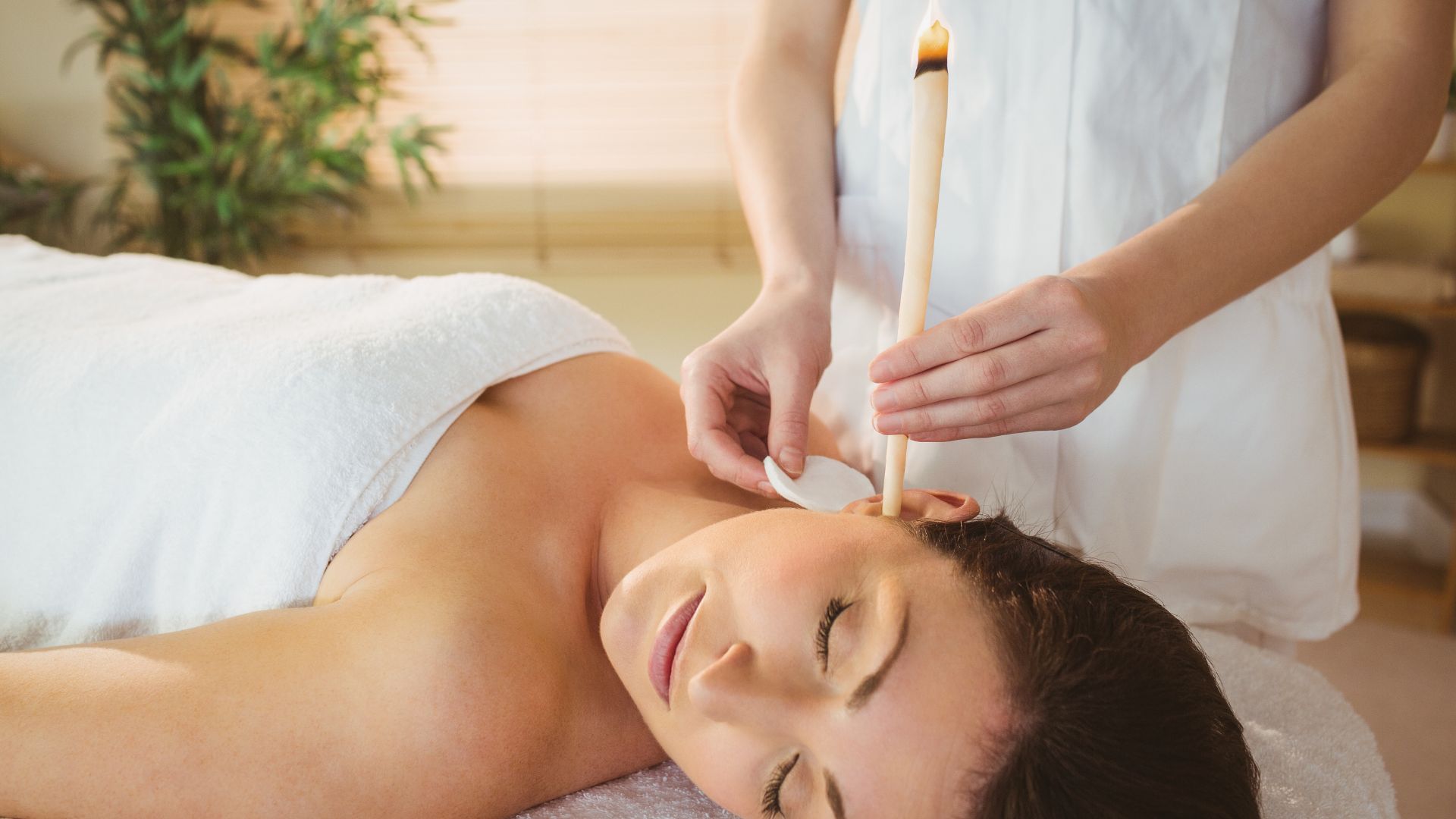 Ear candle therapy