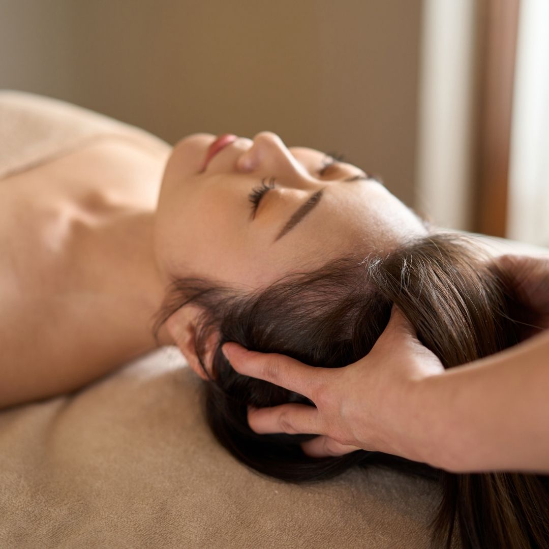 Head and shoulder massage