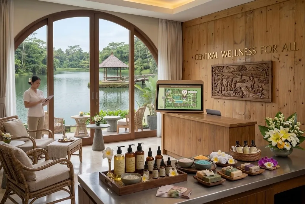 Serenity Spa Bali location in Jimbaran, Bali