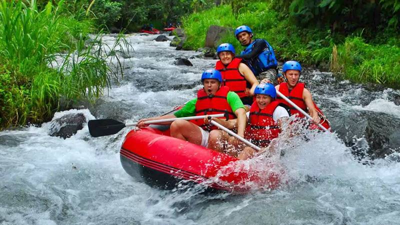 Bali white water rafting adventure