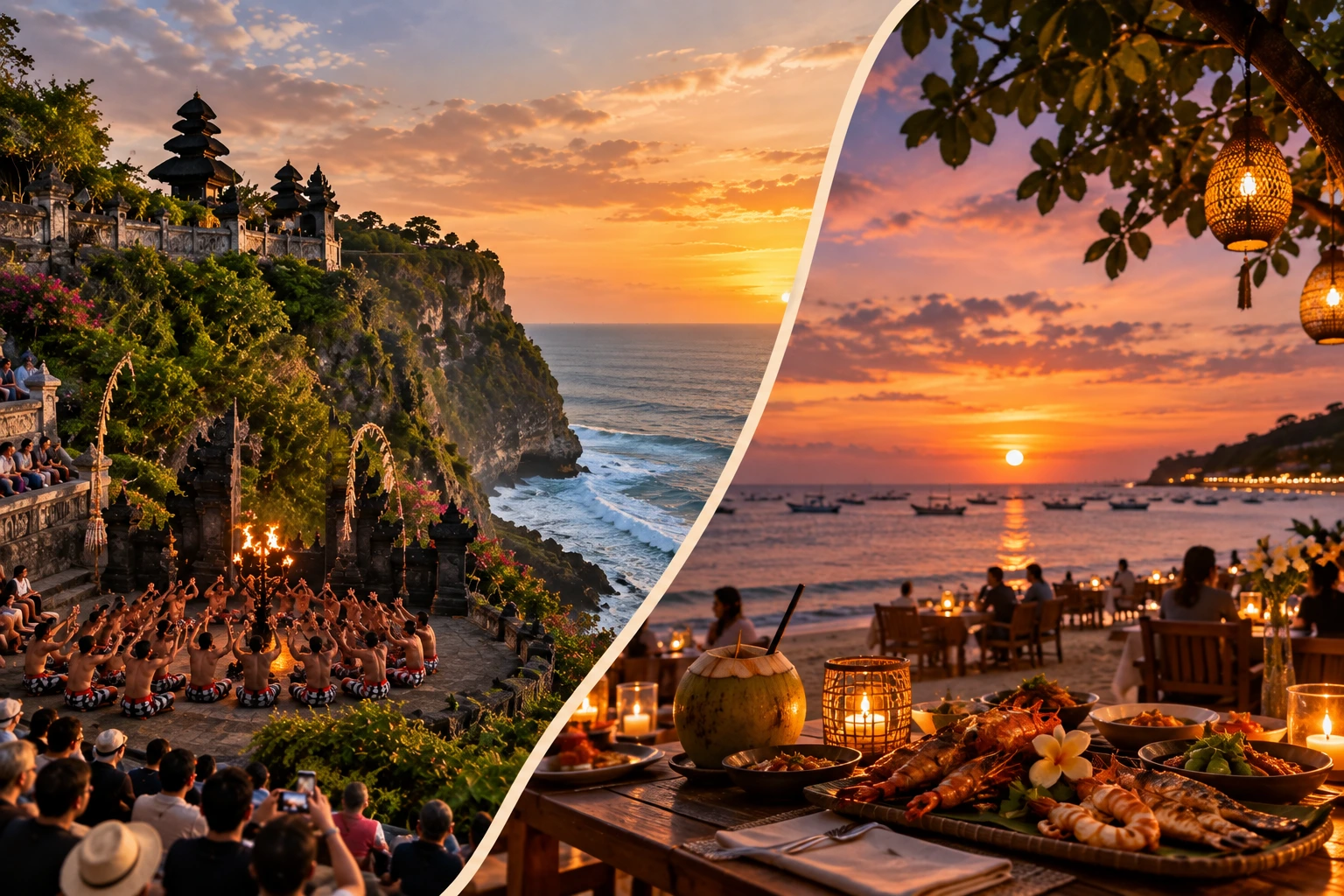 Uluwatu and Jimbaran